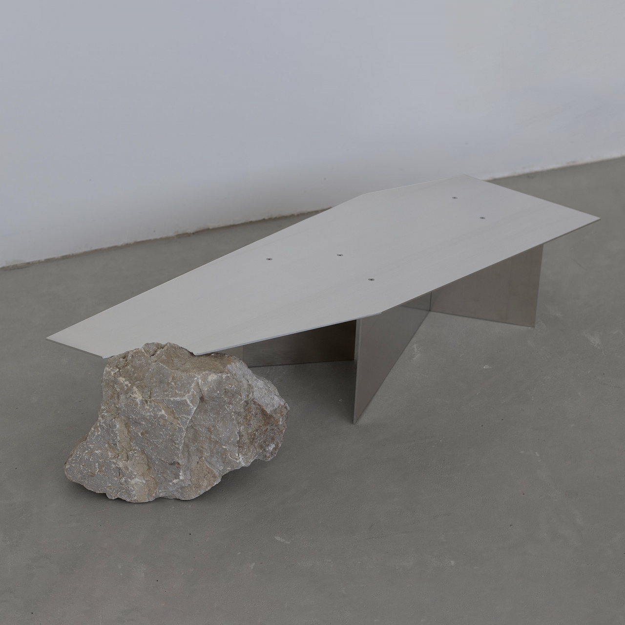 Merge coffee table - white